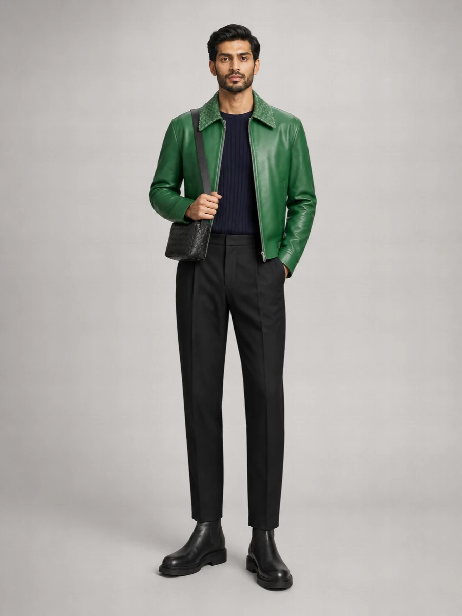 Bottega Veneta Leather Jacket