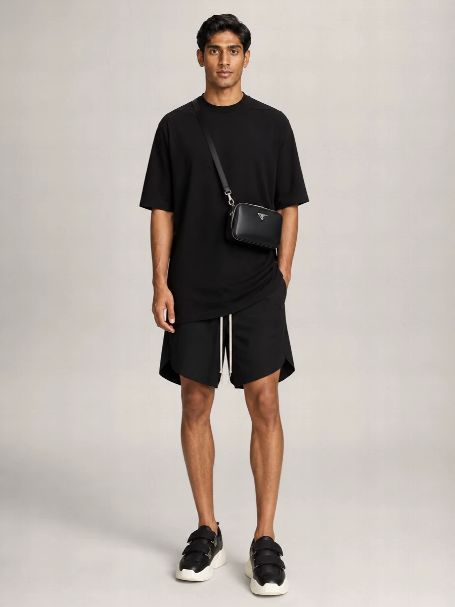 Prada Leather Small Crossbody Bag