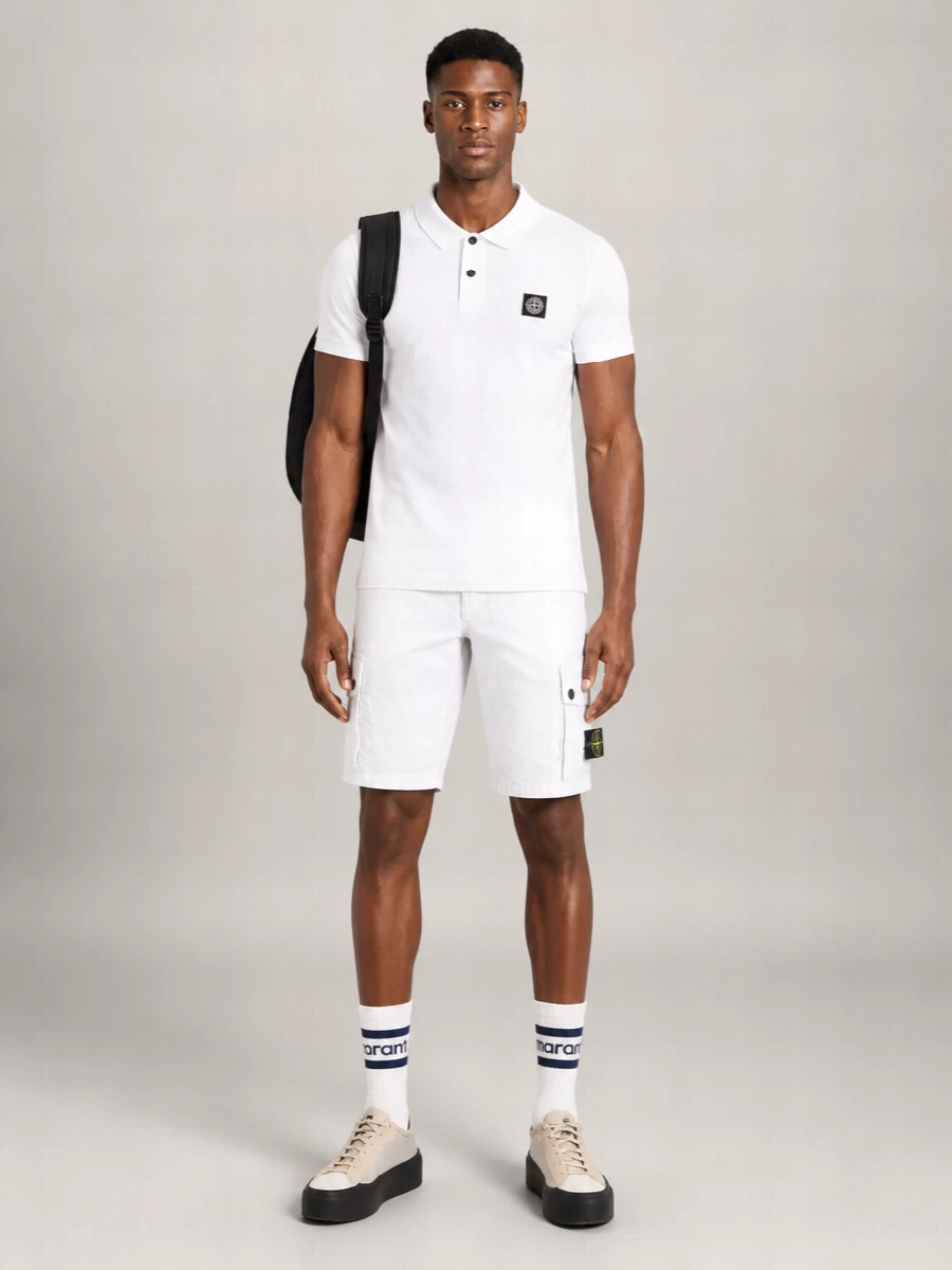 Stone Island Cotton Polo Shirt