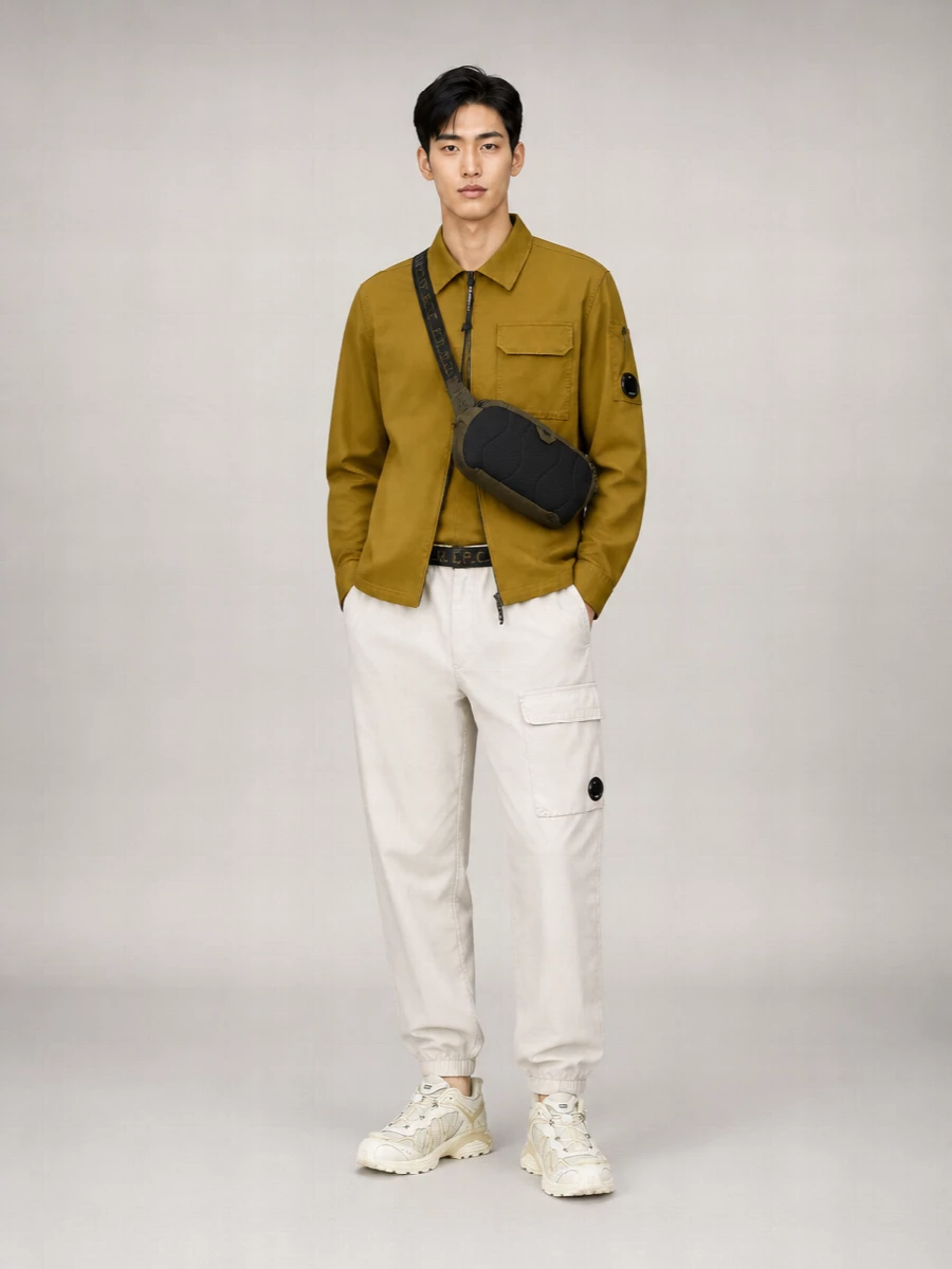 C.p. Company Quilted Nylon Waist Bag