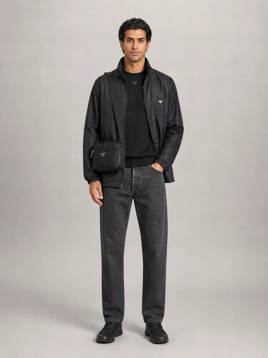Prada reversible down puffer jacket
