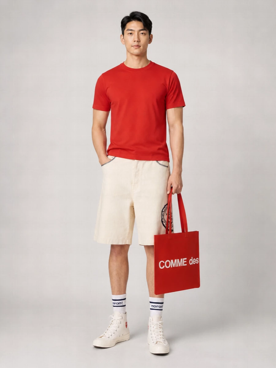 Drôle De Monsieur Relaxed-Fit T-Shirt