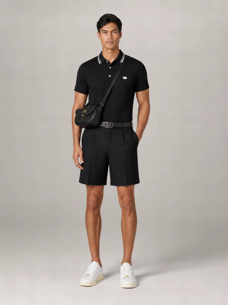 Valentino Cotton Regular-Fit Polo Shirt