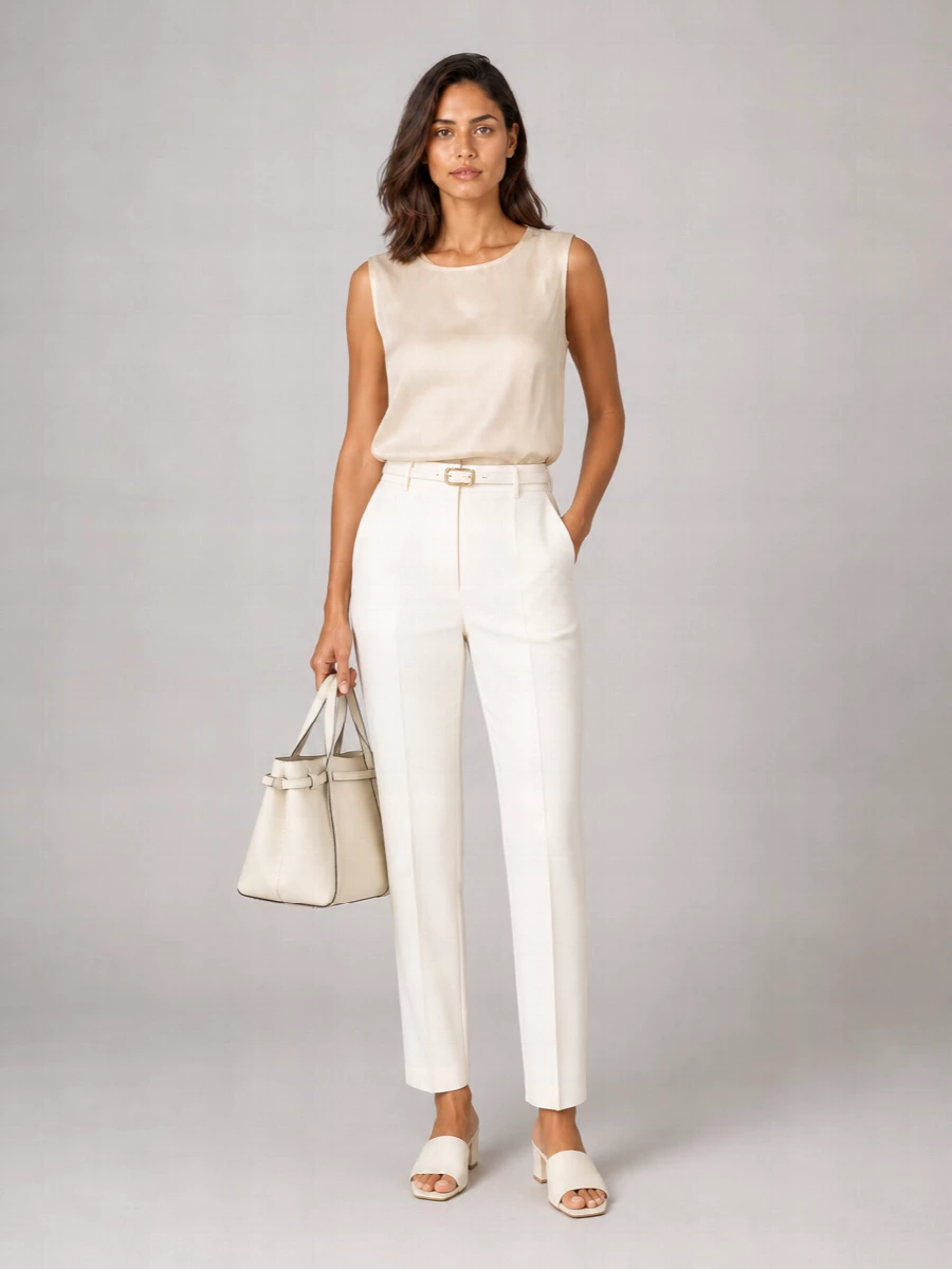 Fabiana Filippi High-Rise Tapered Trousers