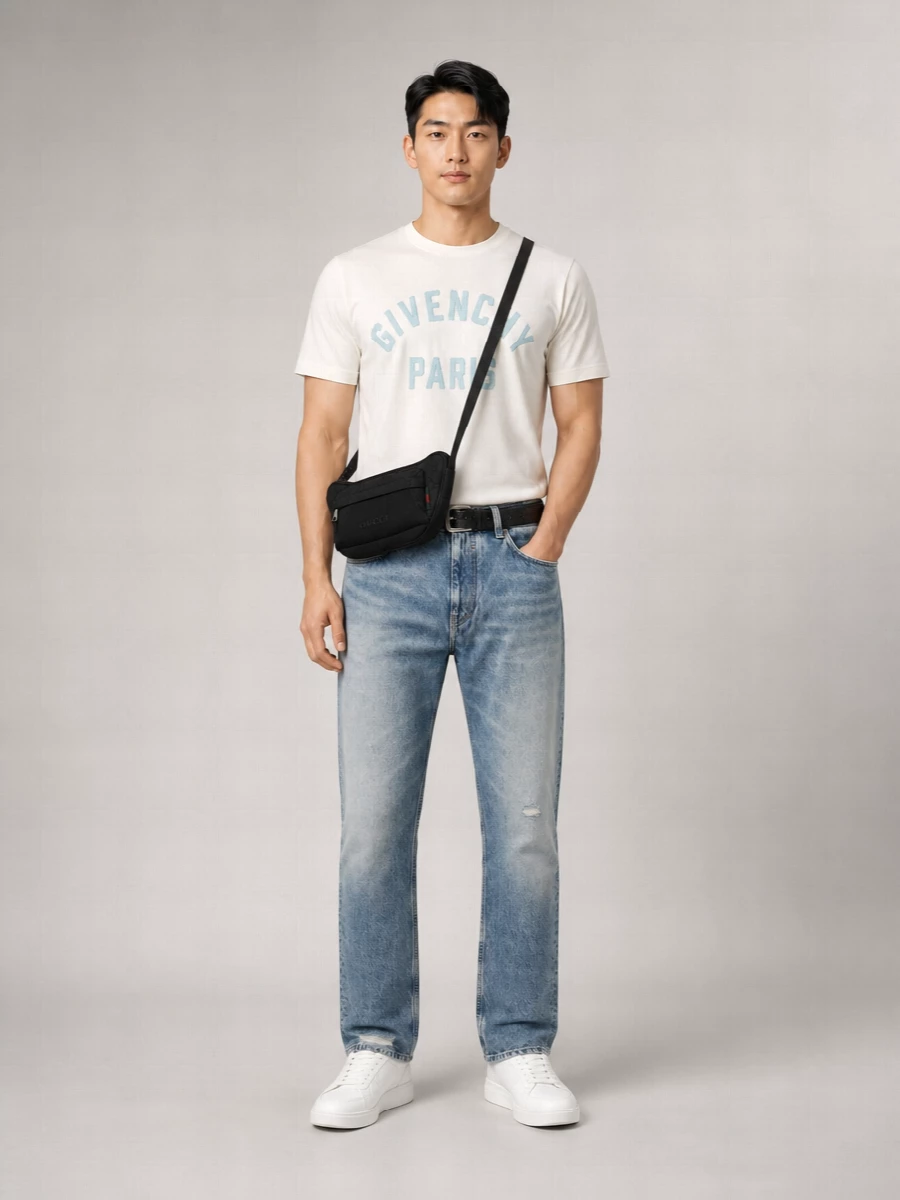 Givenchy Denim Slim-Fit Straight-Leg Jeans