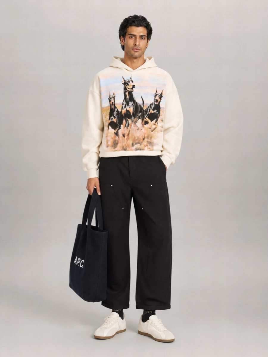 Represent Cotton Printed Hoodie