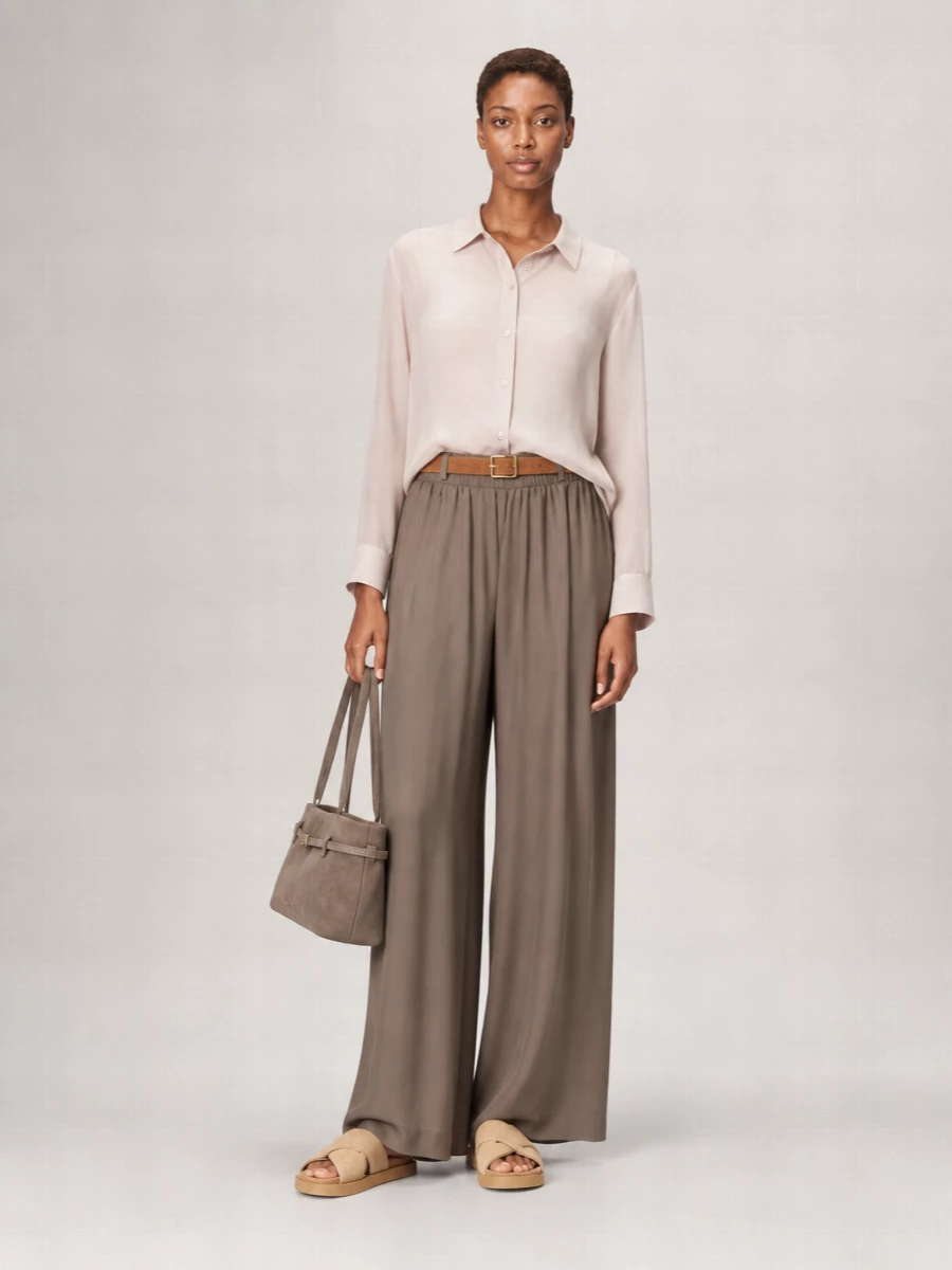 The Frankie Shop Wide-Leg Trousers