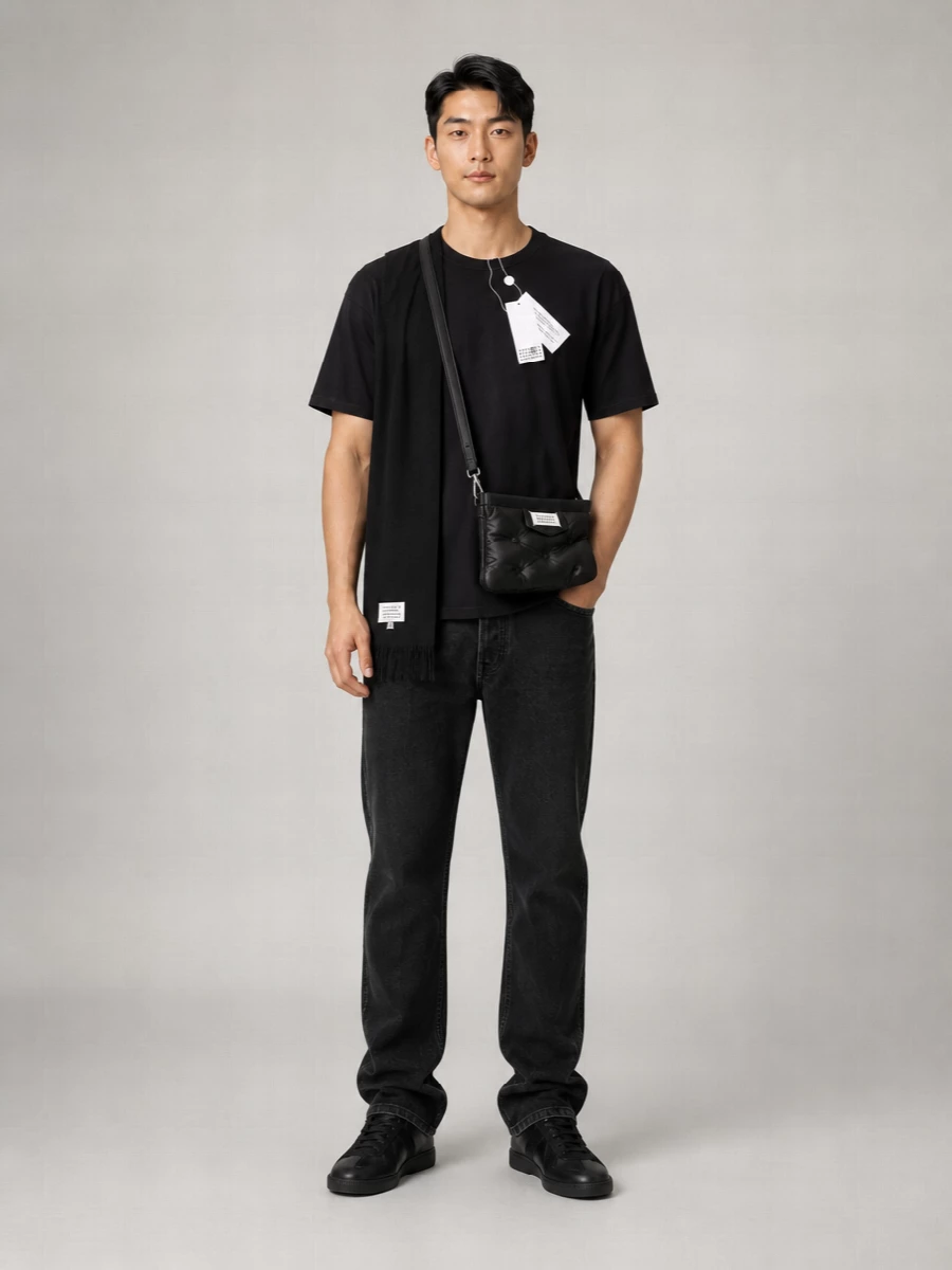Mm6 Maison Margiela Cotton Relaxed-Fit Printed T-Shirt