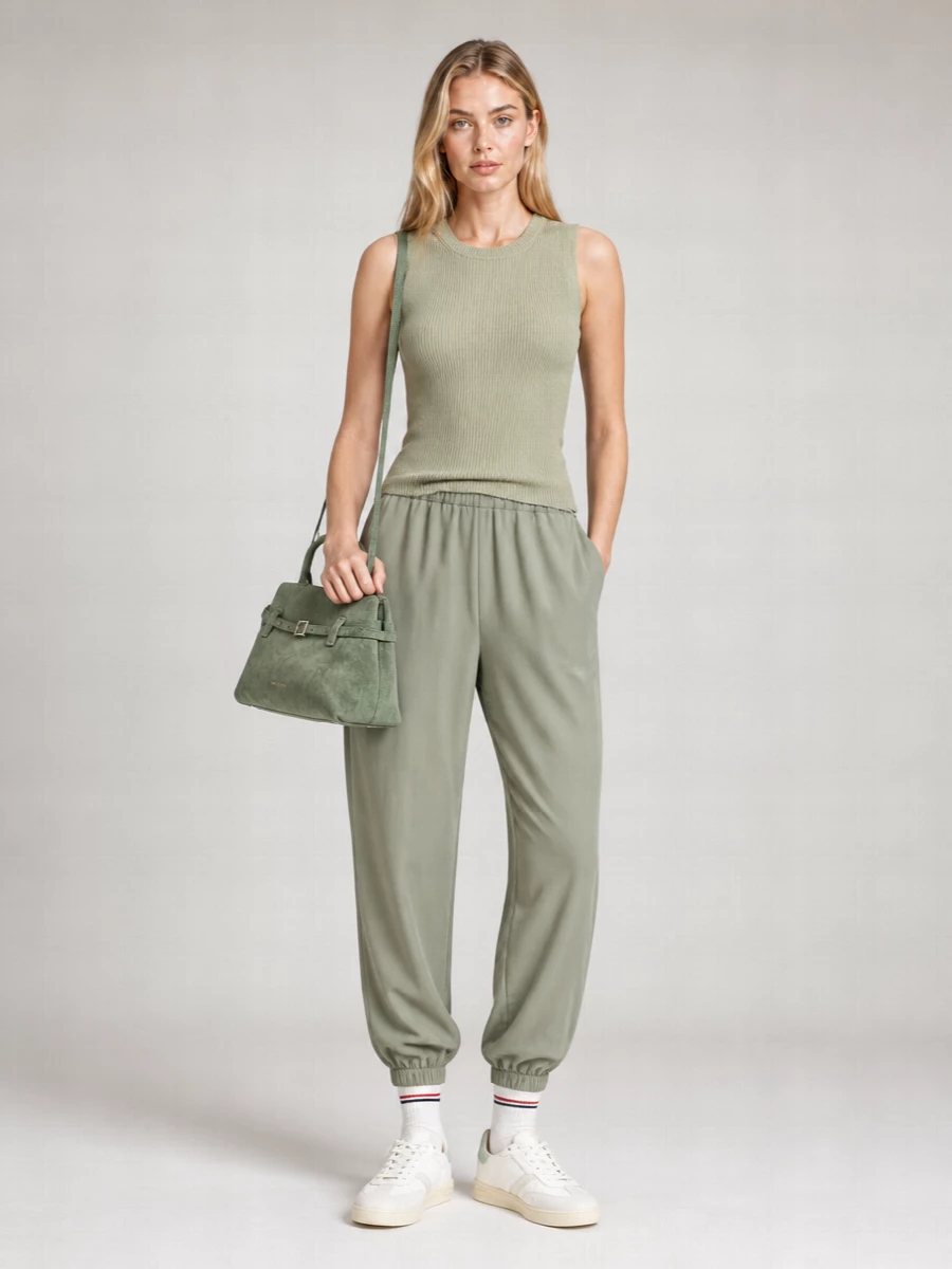 Manu Atelier Na Calf Leather Shoulder Bag
