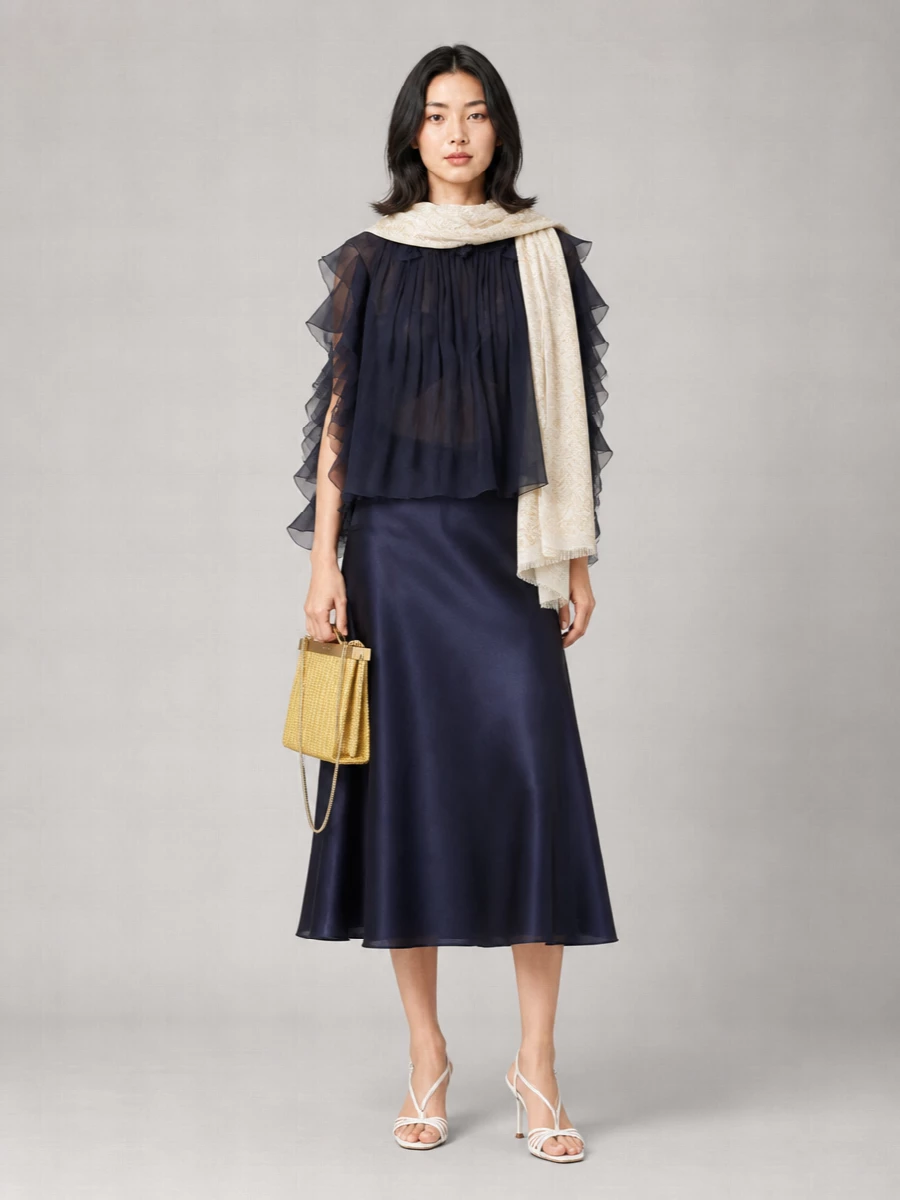 Alberta Ferretti Silk Shirt