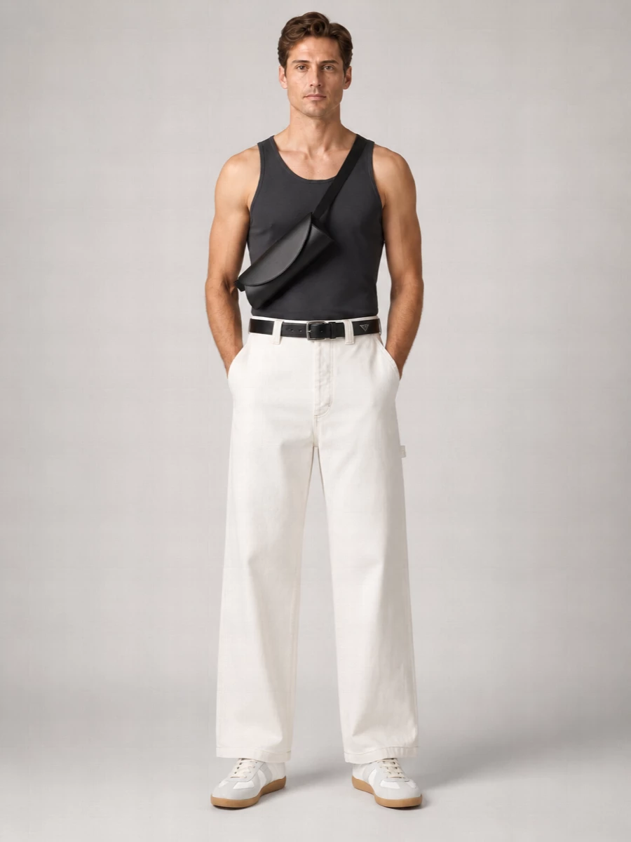 Maison Margiela Cotton Sleeveless Tank Top