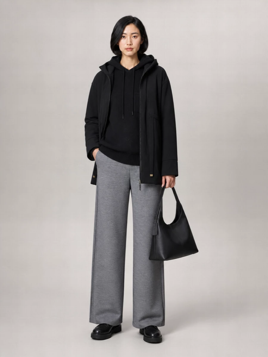 S Max Mara reversible parka coat