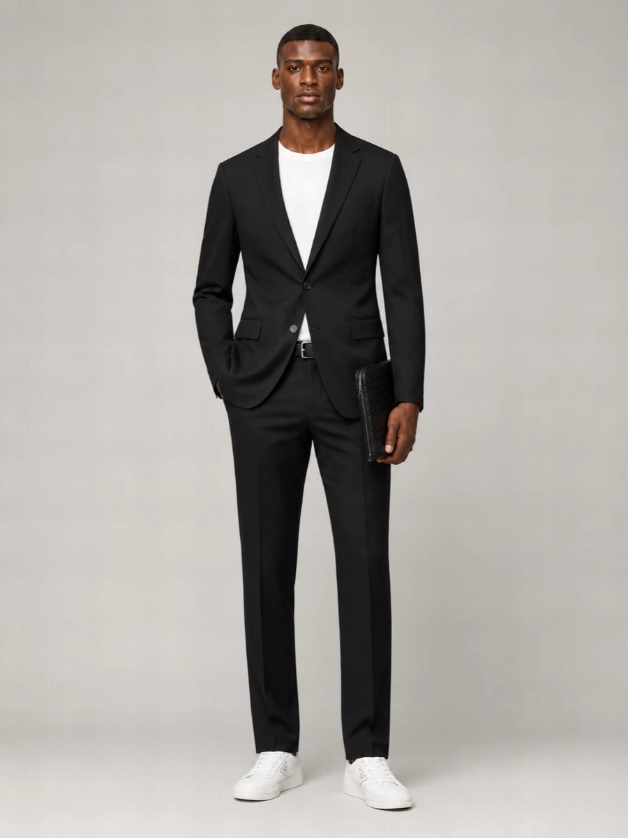 Prada Wool Mohair Single Breasted Suit