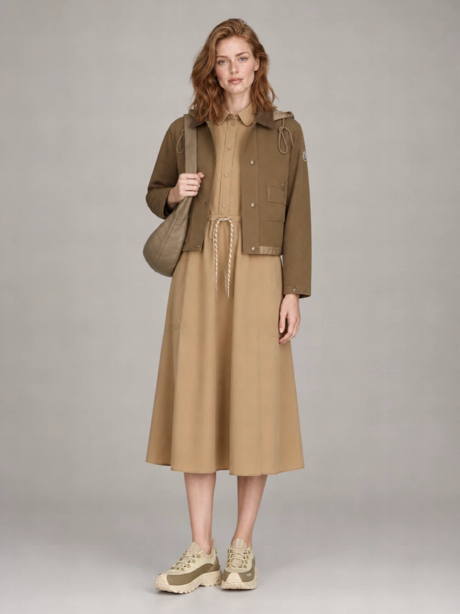 Moncler Cotton Parka Coat
