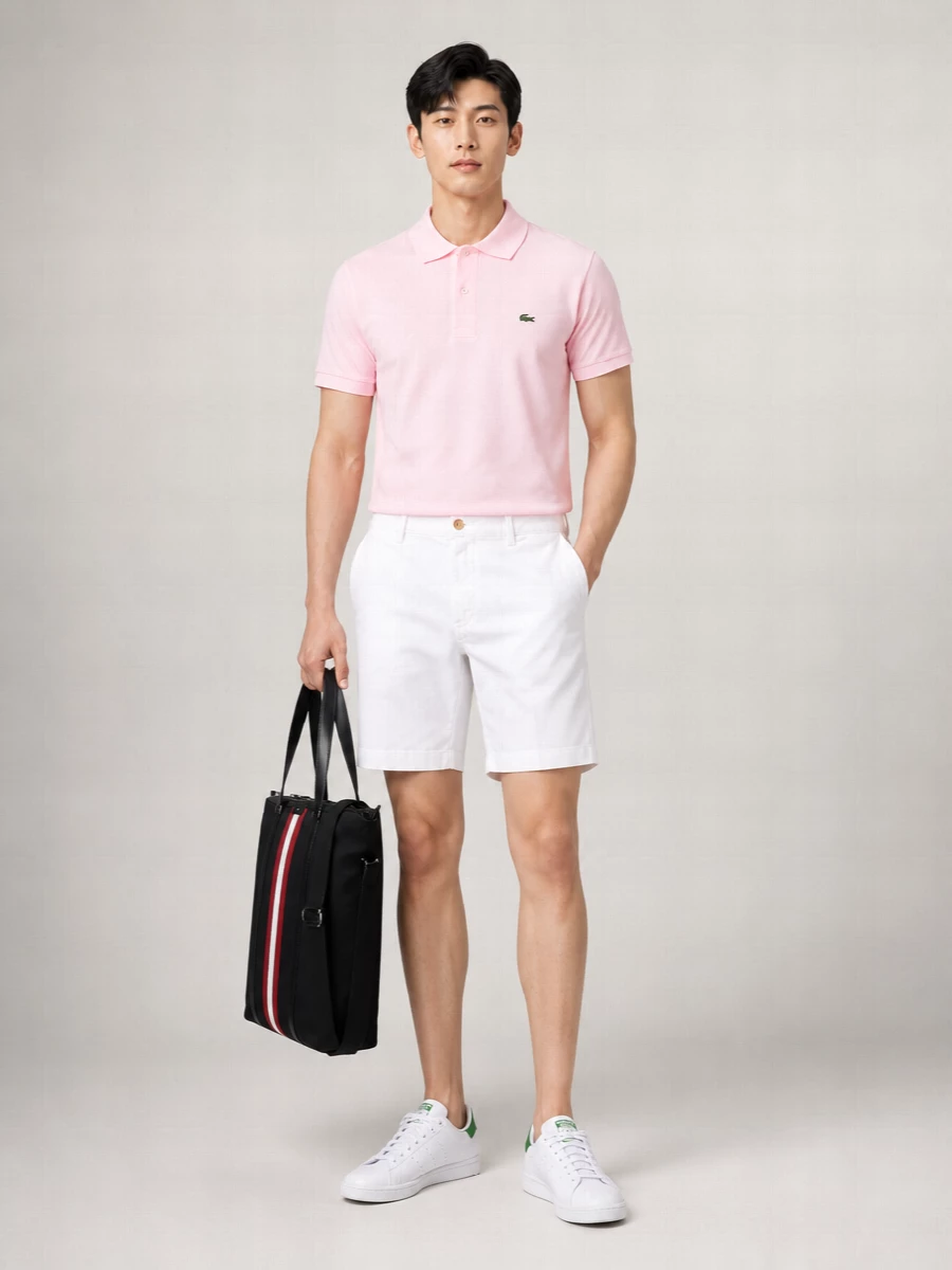 Lacoste Cotton Piqué Short-Sleeve Polo Shirt