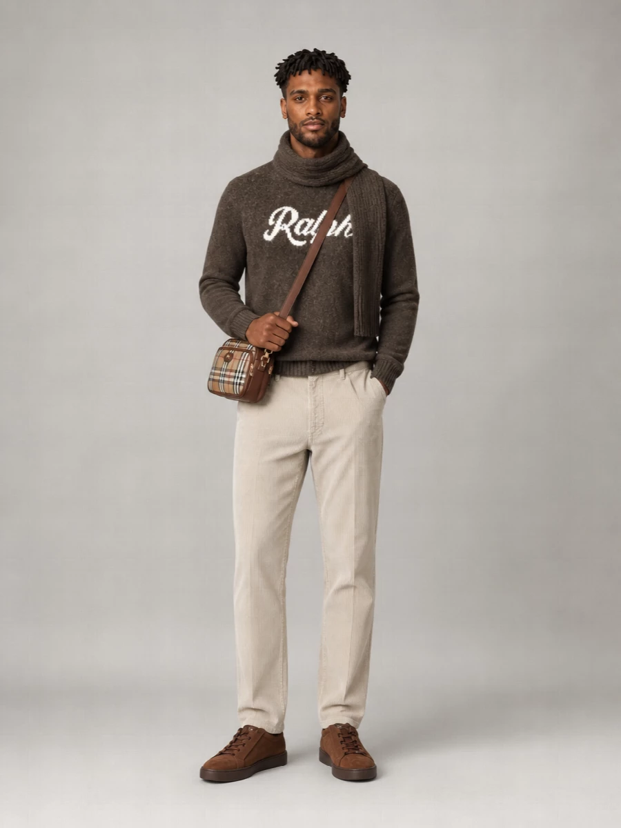 Polo Ralph Lauren cashmere wool crew-neck sweater