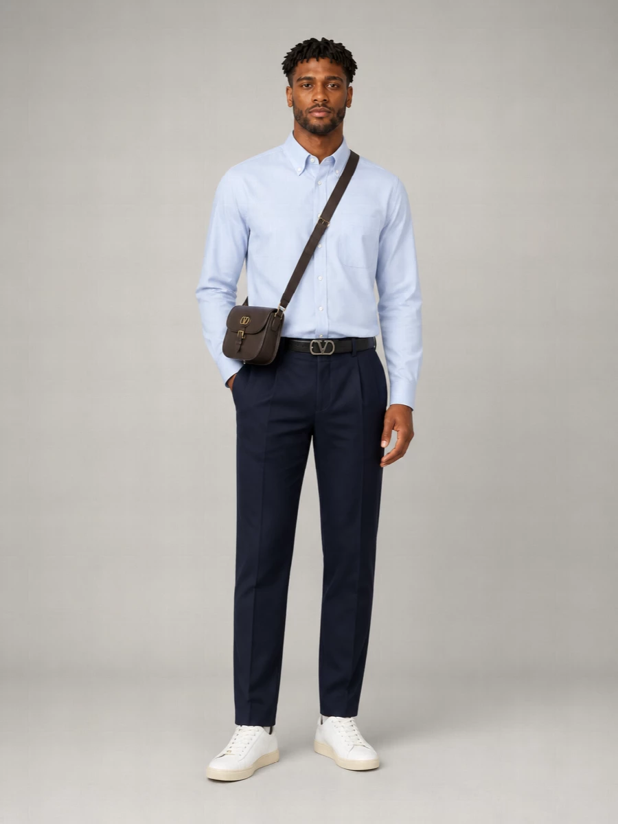 Valentino Cotton Button-Down Shirt