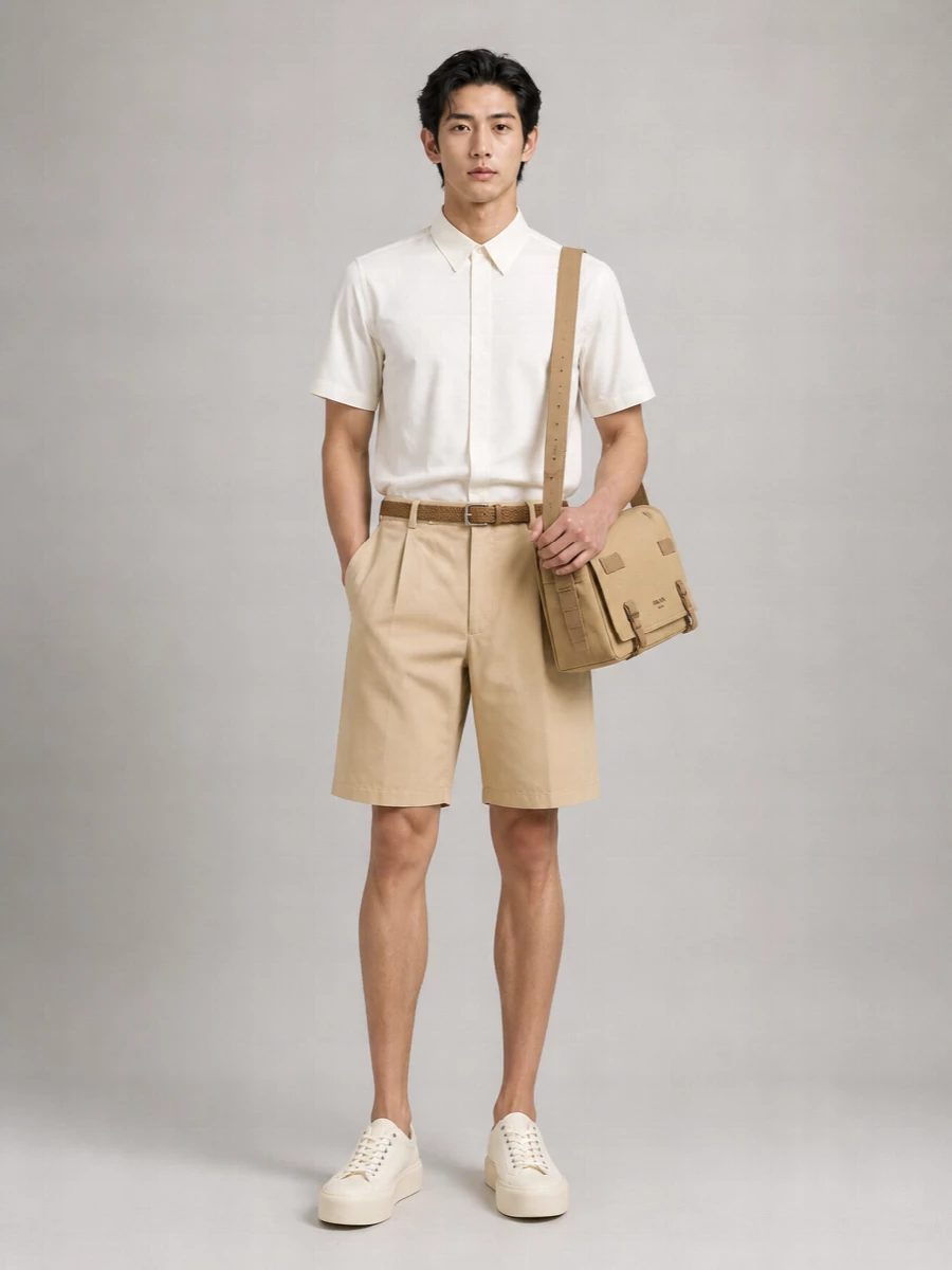 Jil Sander Cotton Tailored Bermuda Shorts