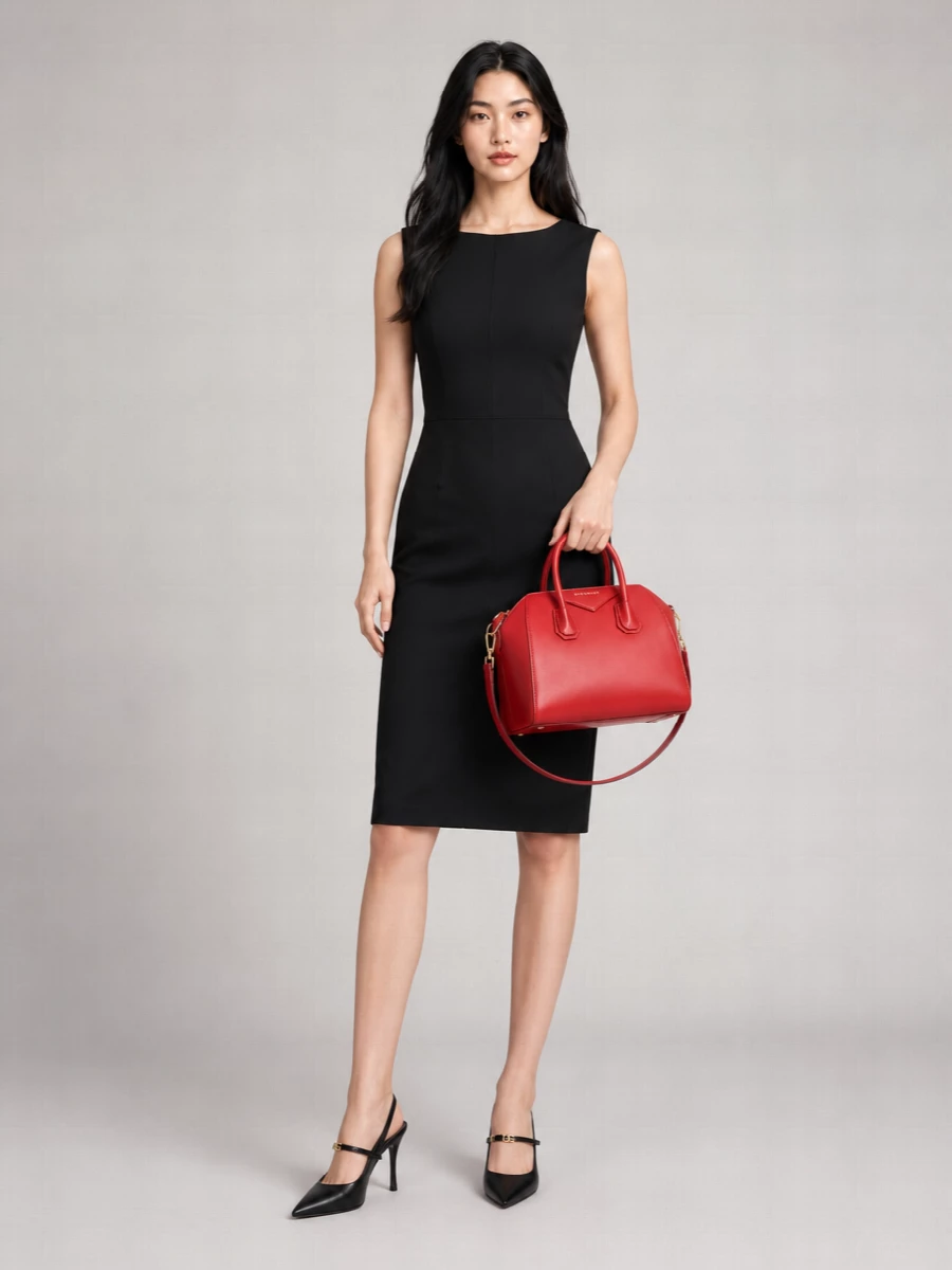 Dolce&Gabbana Leather Suede Slingback Pumps