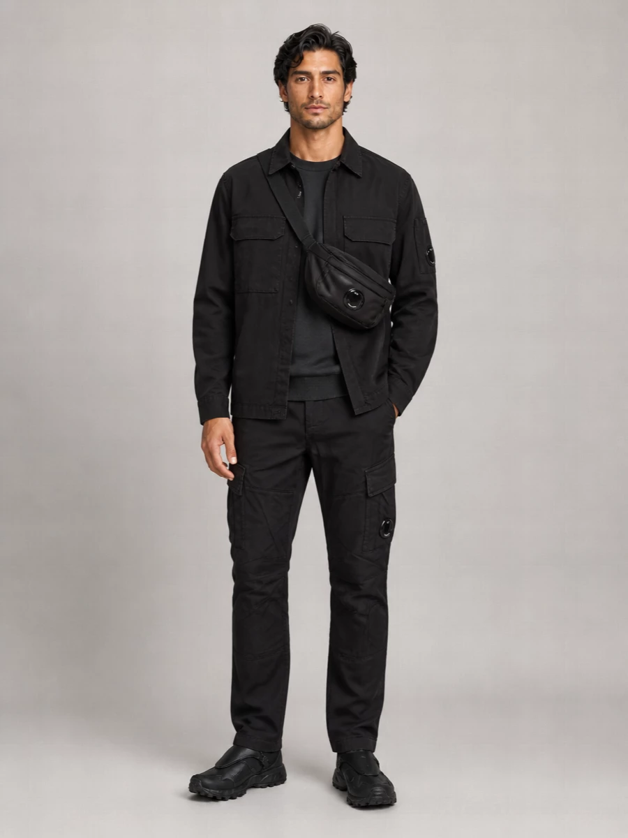 C.p. Company Cotton Gabardine Shirt Jacket