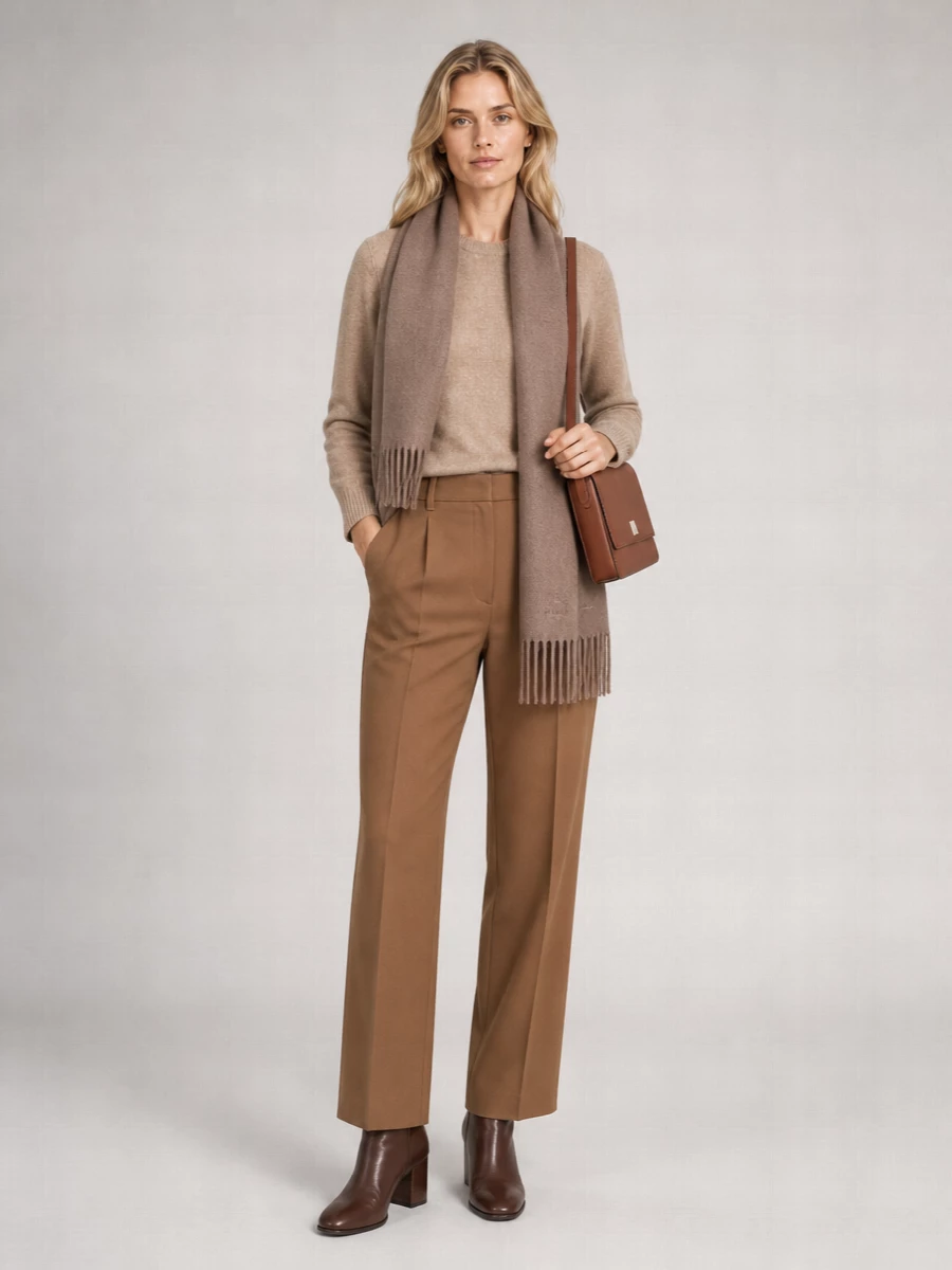 Max Mara cashmere crew-neck long-sleeve sweatshirt