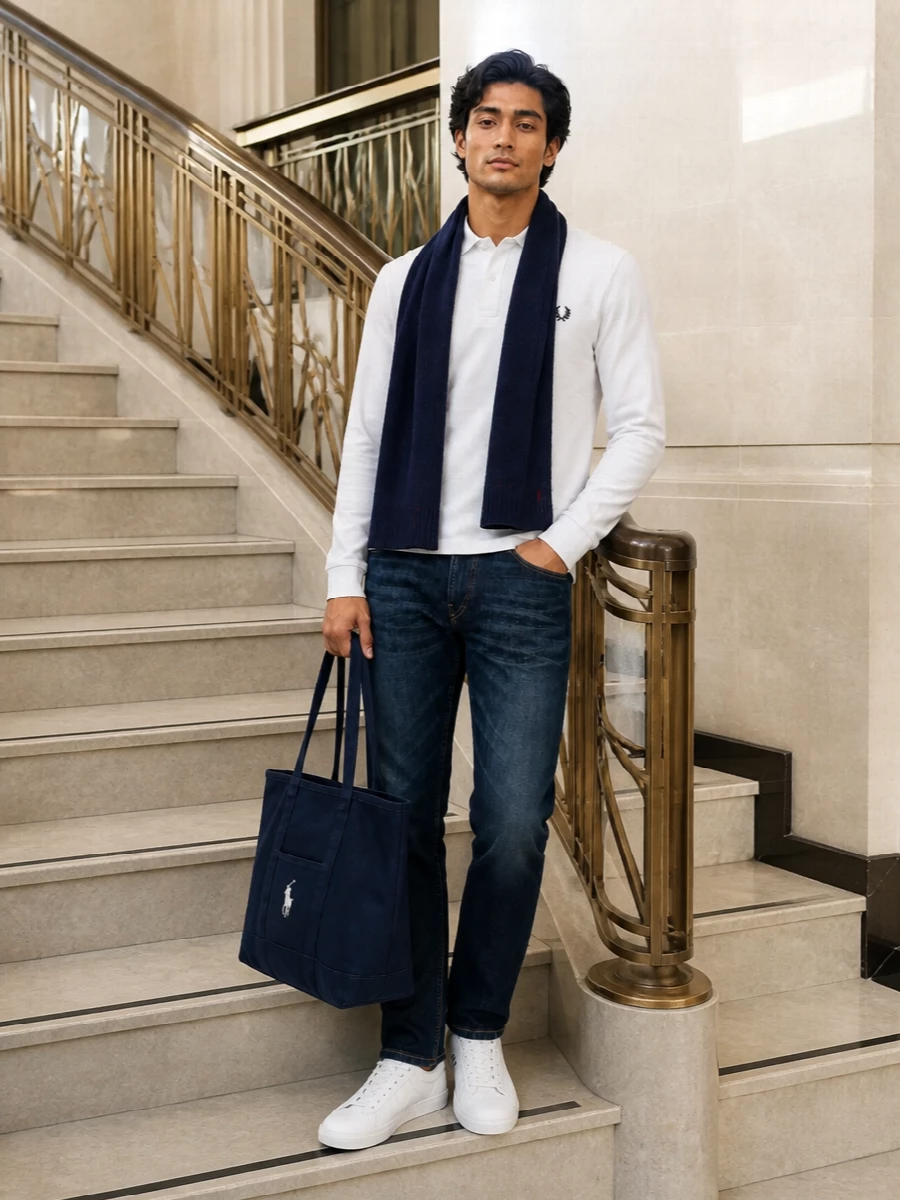 Fred perry polo polo ralph lauren dark jeans