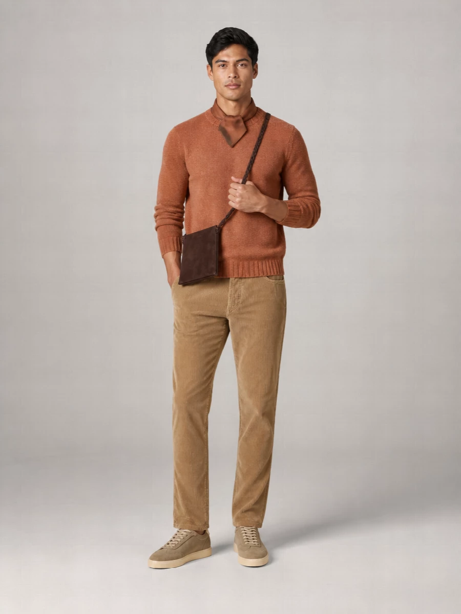 Beams Plus Wool Crewneck Sweater