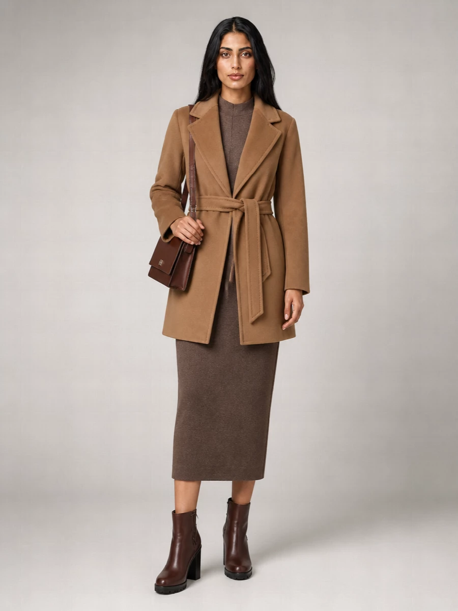 Max Mara wool fitted coat