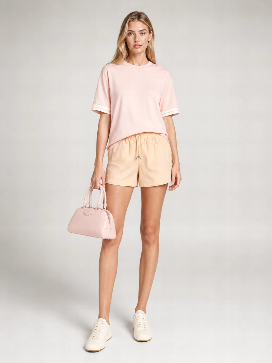 Burberry Ribbed Crew-Neck Oversized T-Shirt