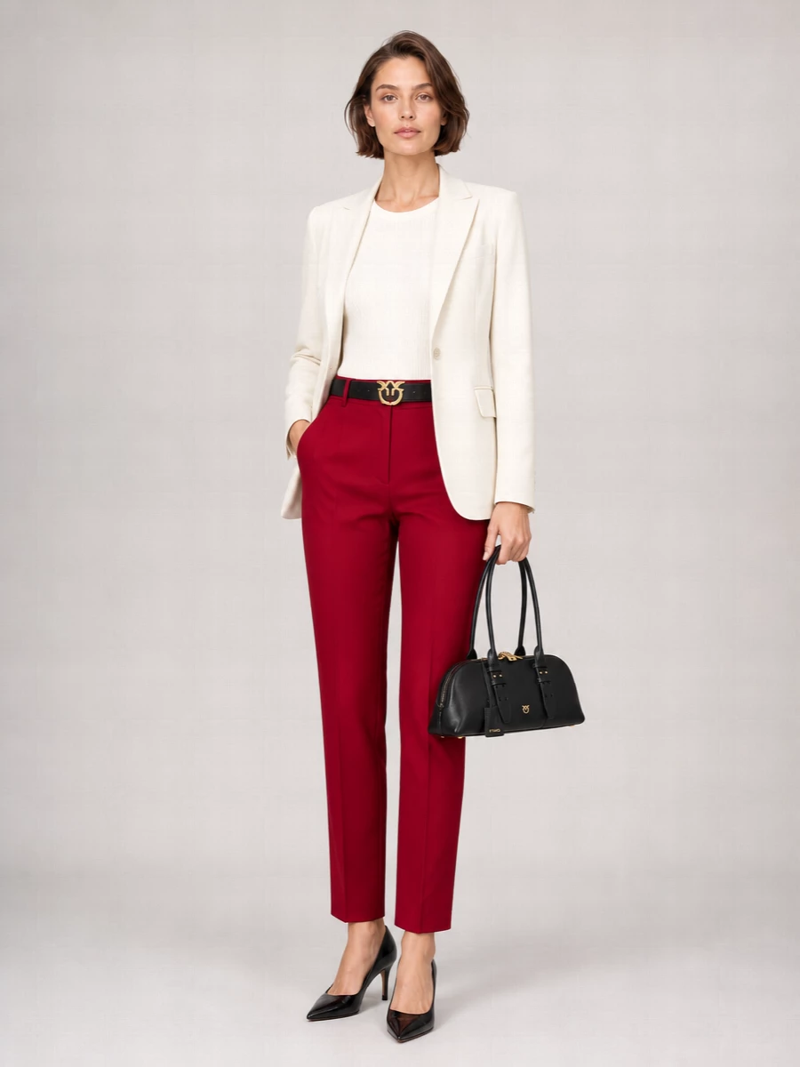 Pinko Straight-Leg Tailored Trousers