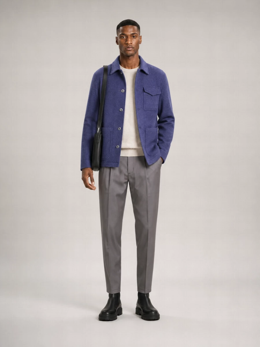 Herno Wool Shirt Jacket