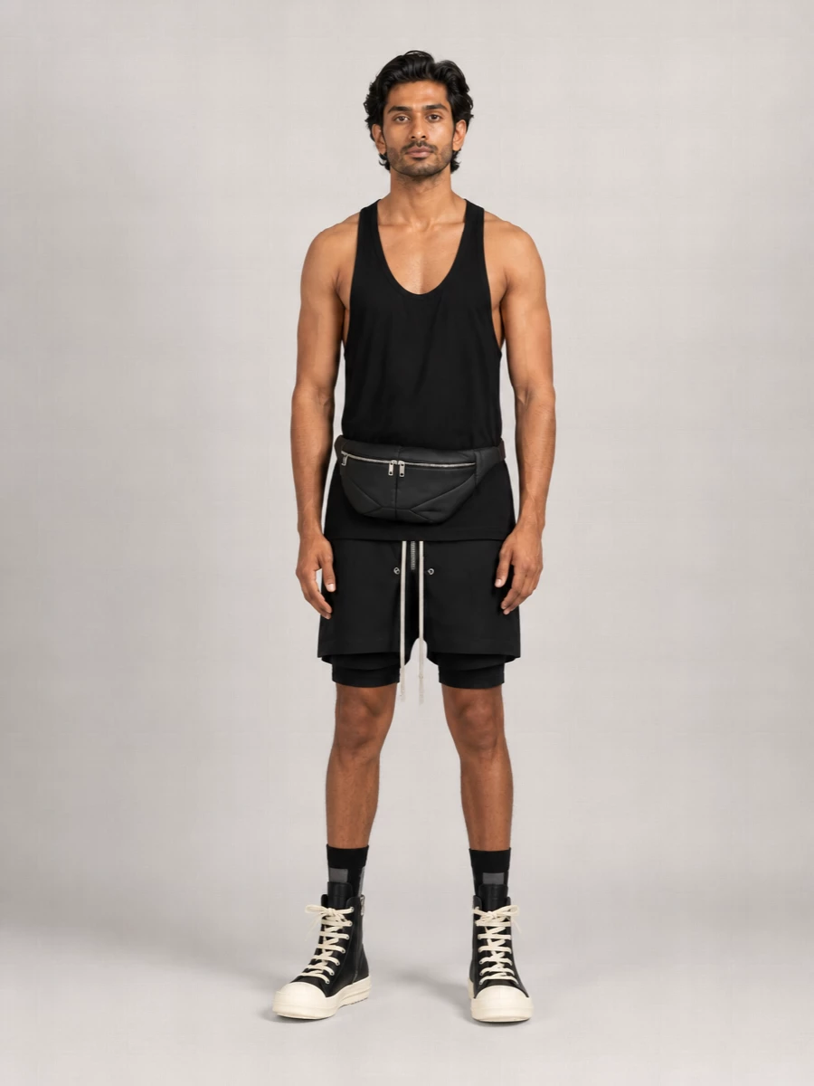Rick Owens Cotton Bermuda Shorts