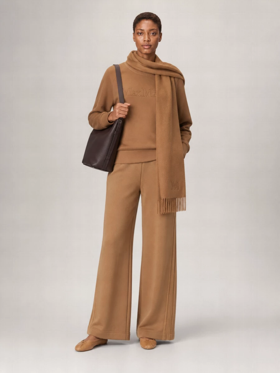 Max Mara Wool Manto Crew Neck Sweatshirt