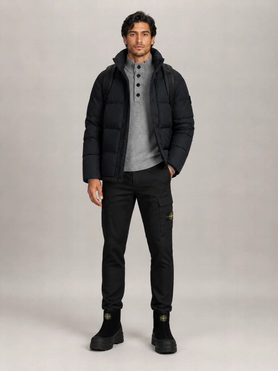 Stone Island Down Puffer Jacket