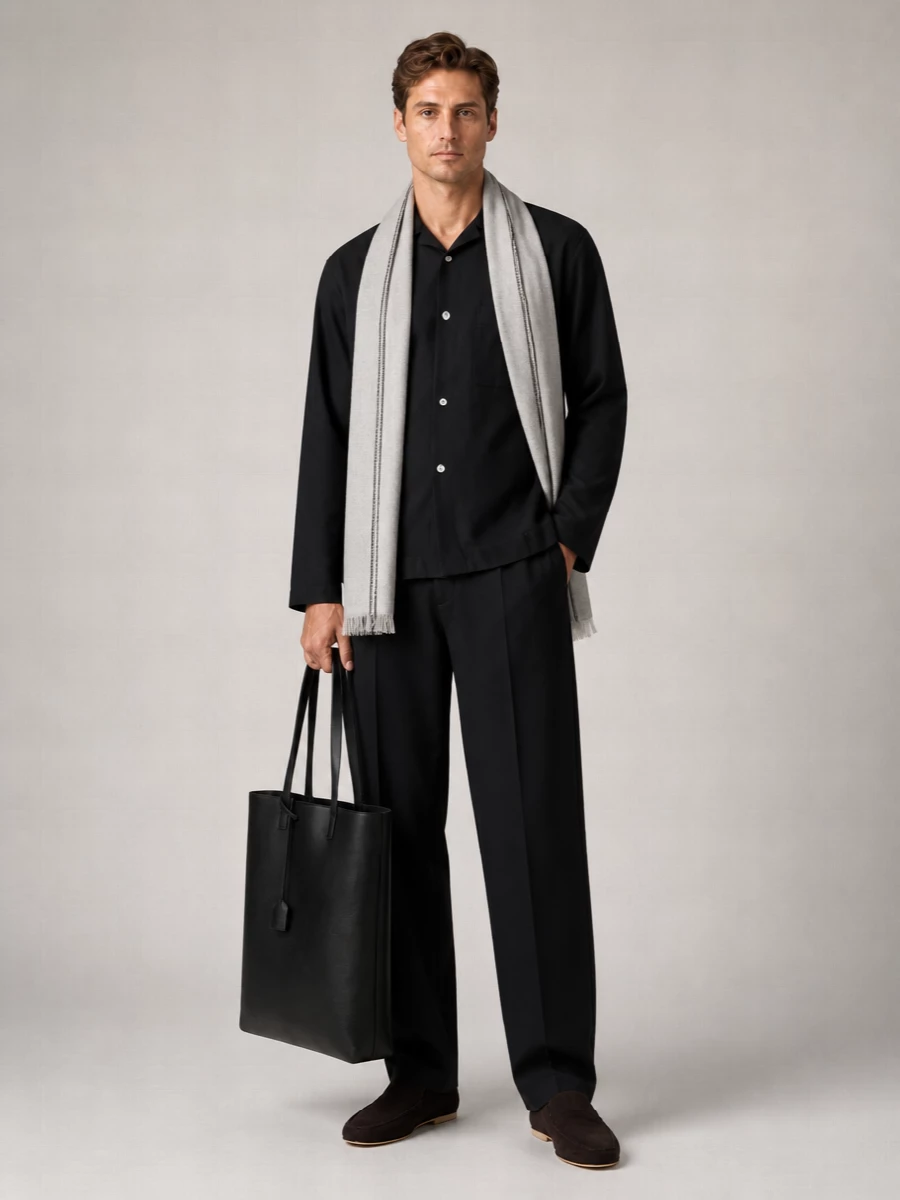 The Row Suede Leather Loafers