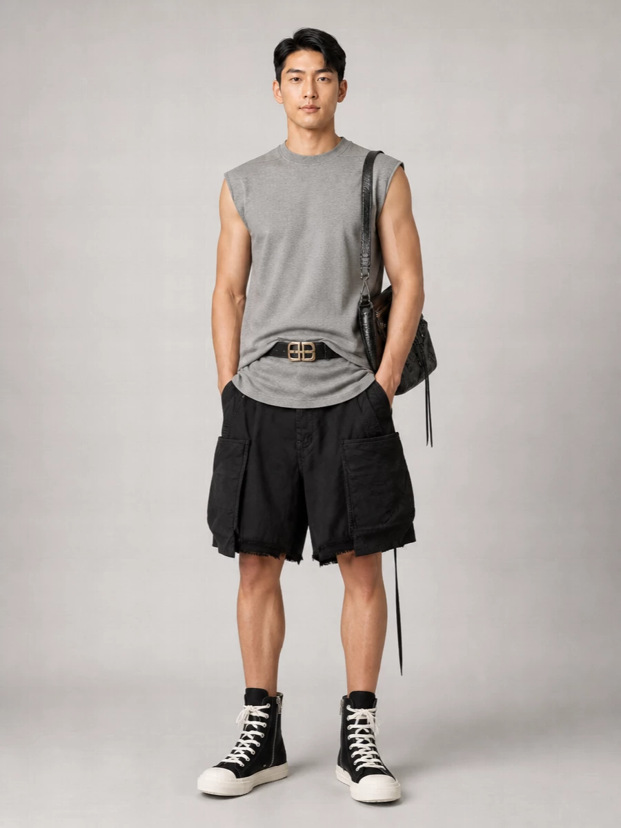 Rick Owens Drkshdw Sleeveless T-Shirt