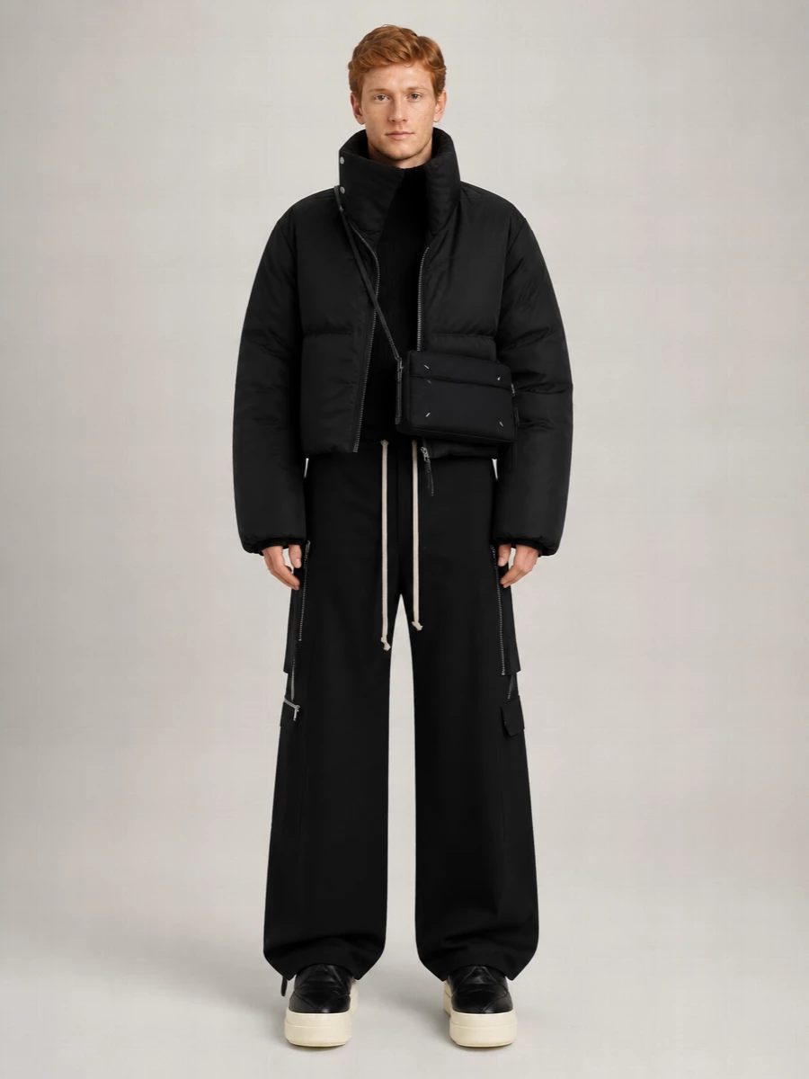 Rick Owens Down Puffer Coat