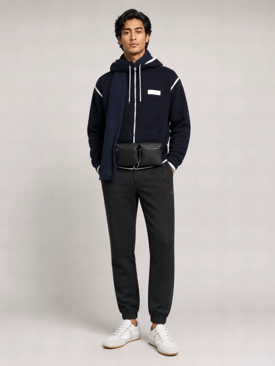 Givenchy Wool Hooded Jacket