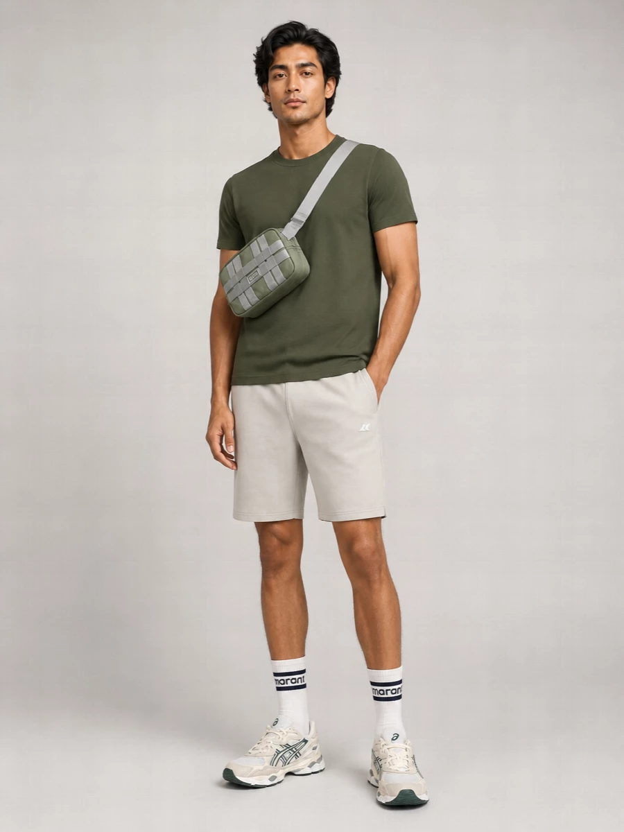 K-Way Cotton Crewneck T Shirt
