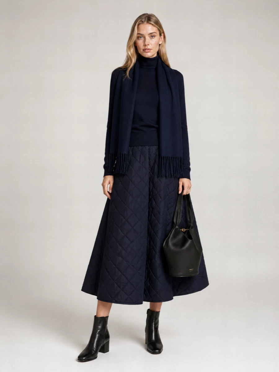 Prada Recycled Polyamide A-Line Skirt