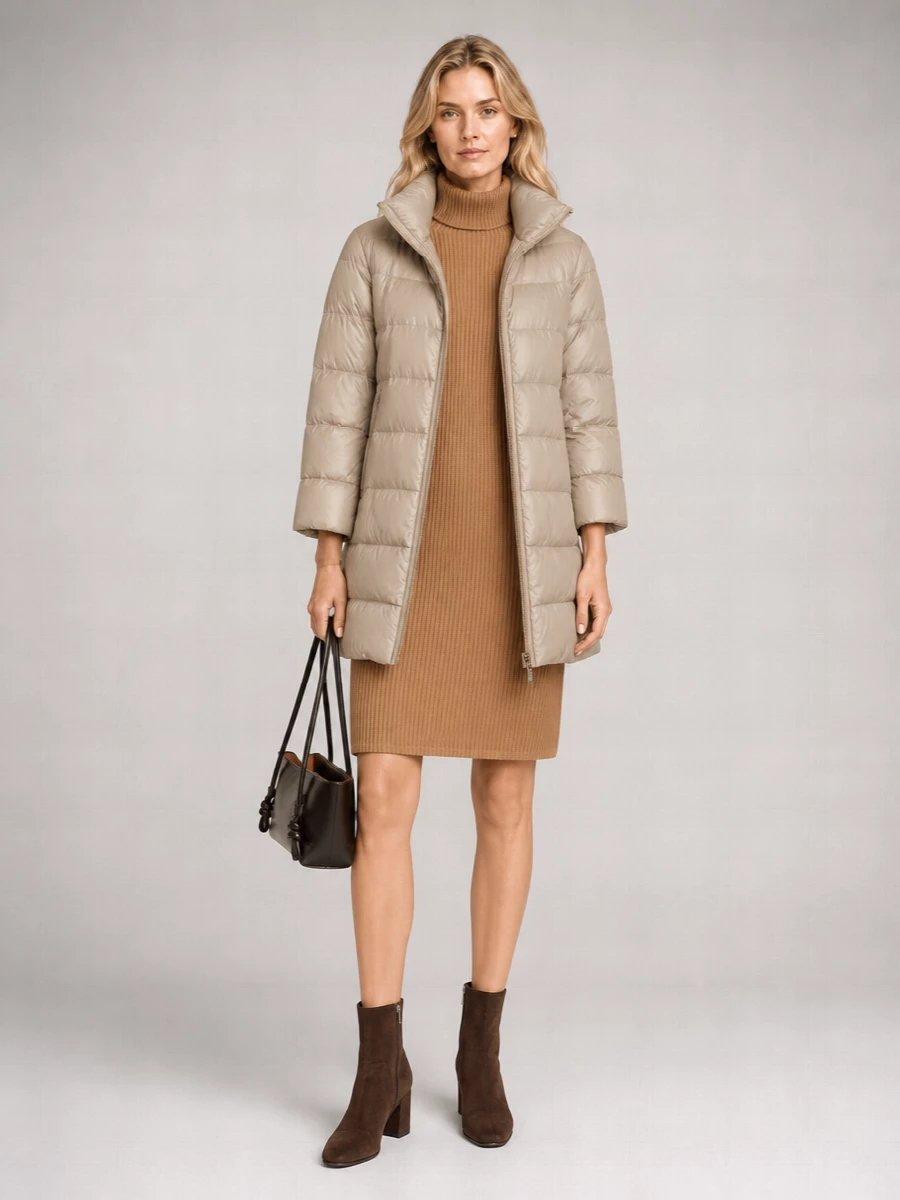 Herno Nylon Down Parka Coat
