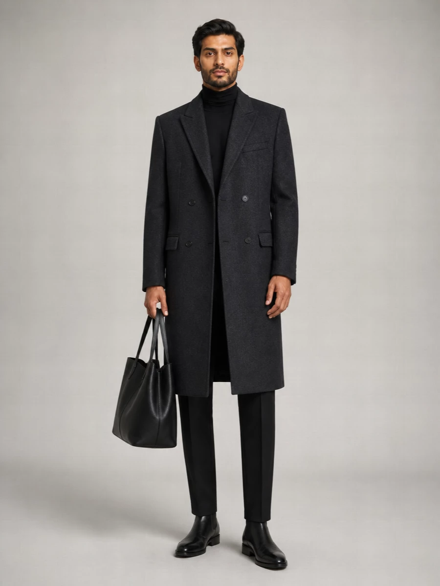 Saint Laurent Leather Large Tote Bag