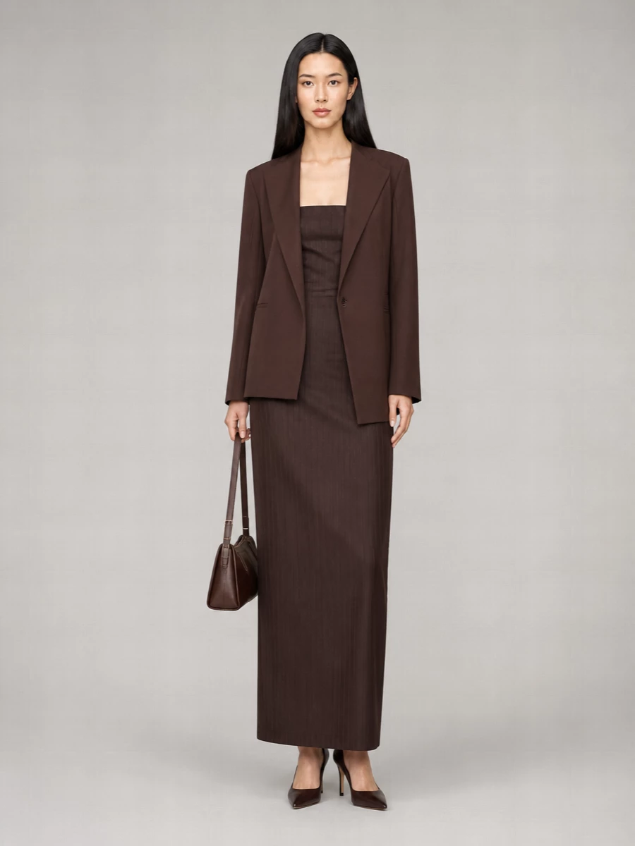 Loulou Studio Double Breasted Wool Jacket