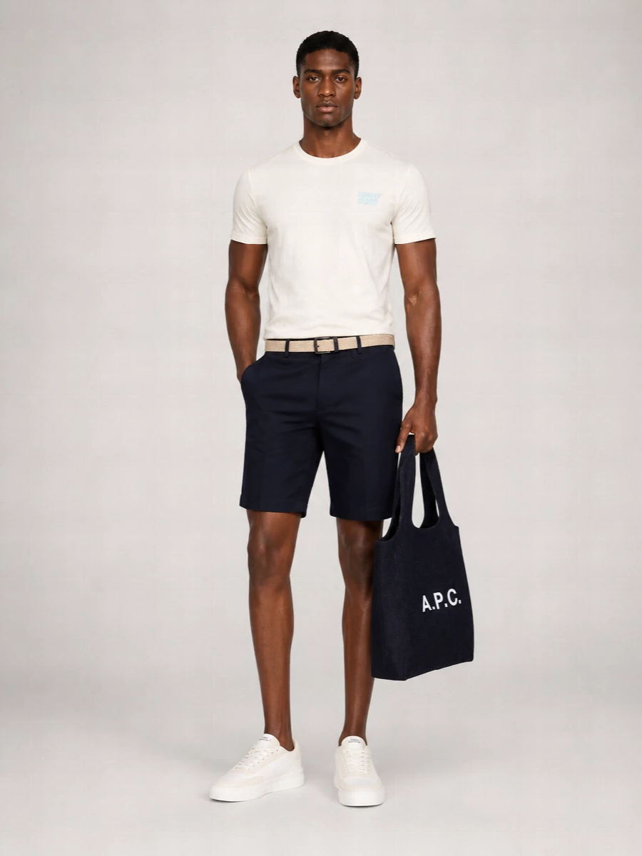 Tommy Hilfiger Leather Lace-Up Sneakers