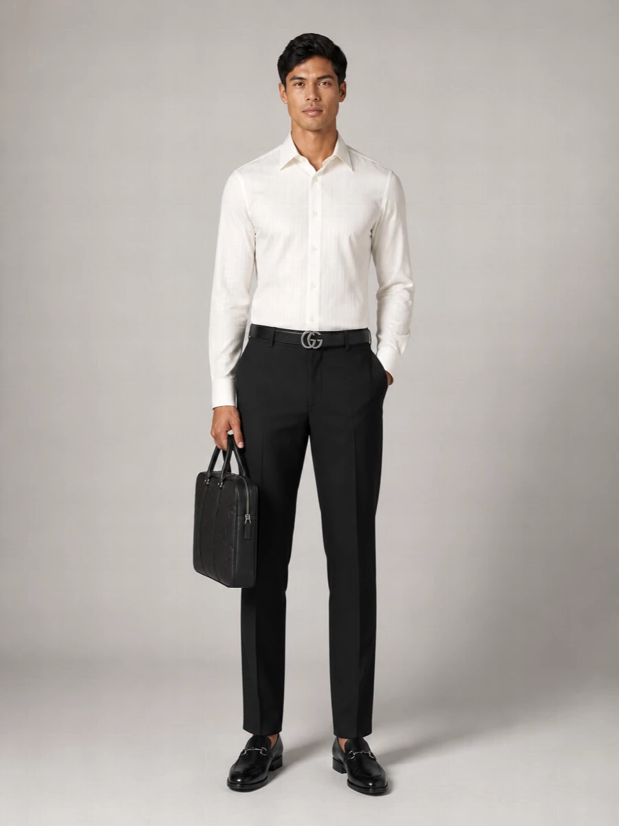 Gucci Leather Briefcase