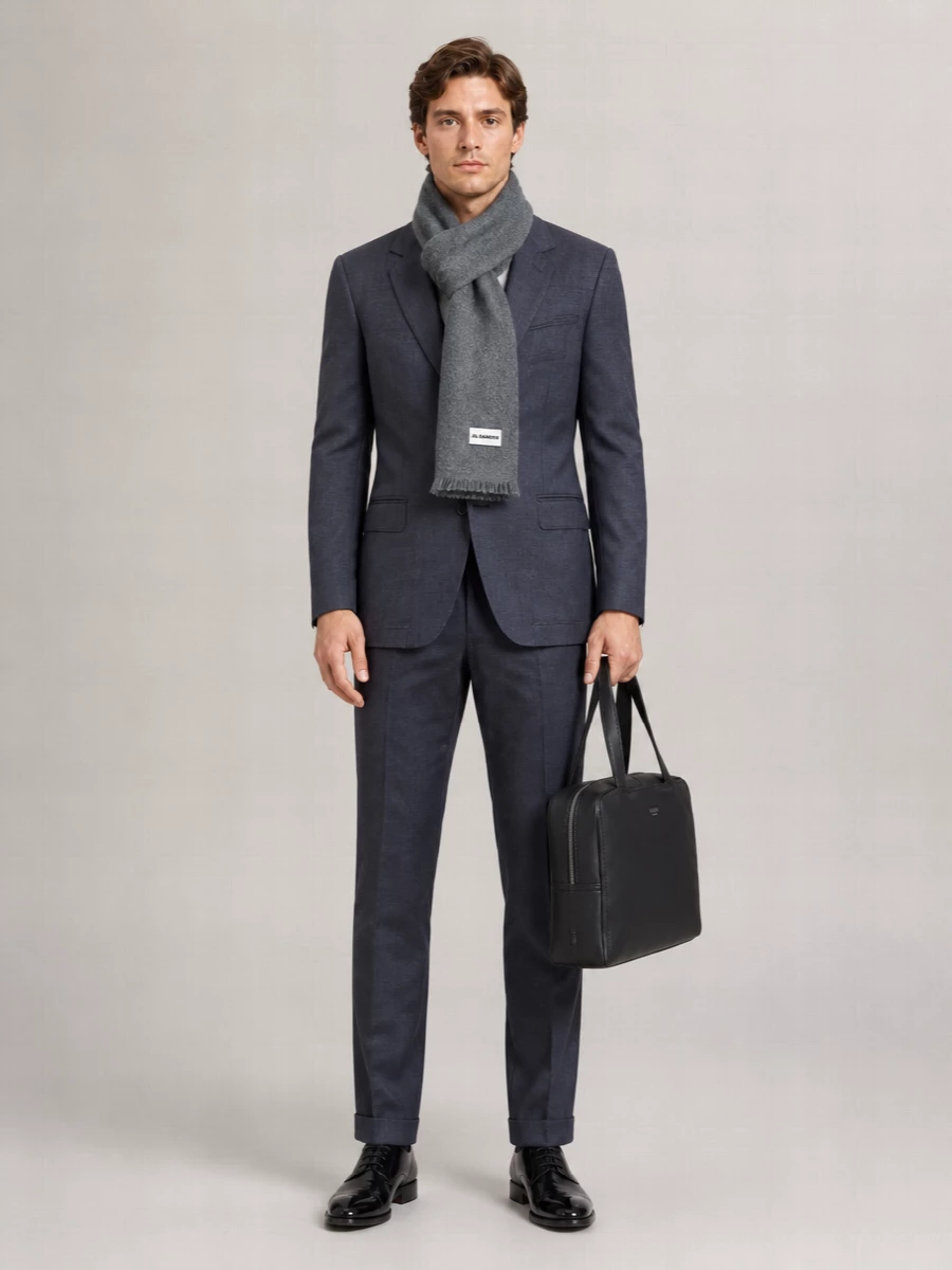 Paul Smith Wool Single Breasted Suit Jacket