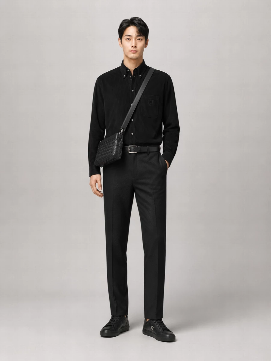 Fendi Cotton Corduroy Relaxed-Fit Shirt