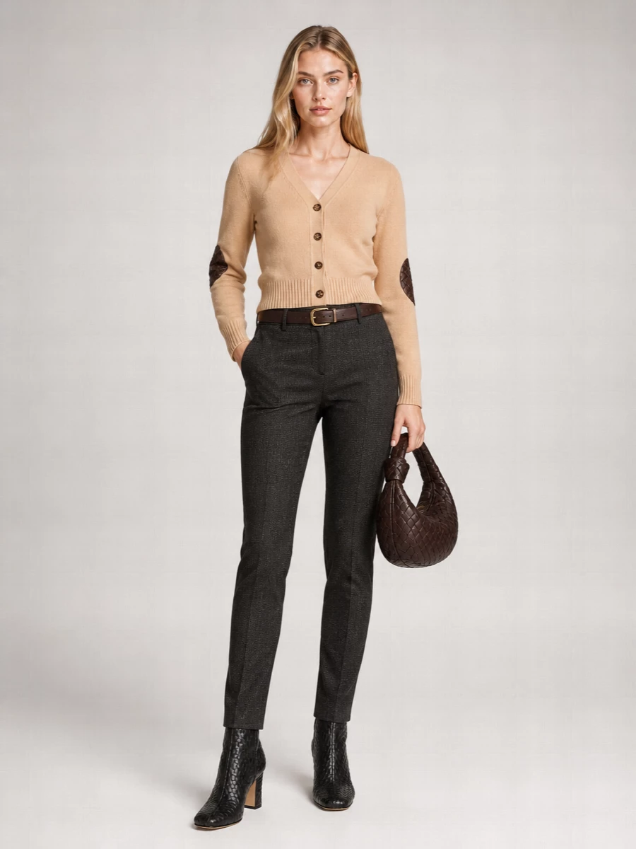 Bottega Veneta Leather Intrecciato Ankle Boots